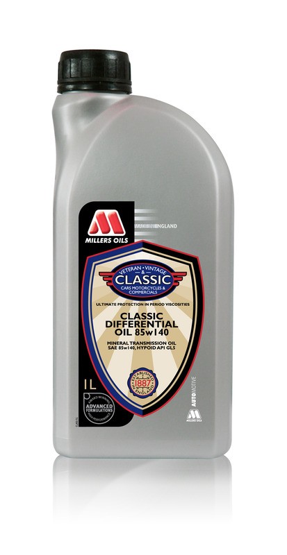 millers oils classic differential oil ep 85w140 gl5