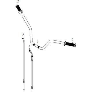 Cable, Handbrake (pozice 3)