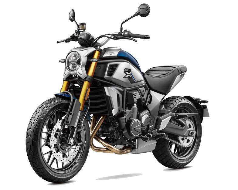 CF MOTO 700CL-X MODRÁ Heritage, euro 5,2024