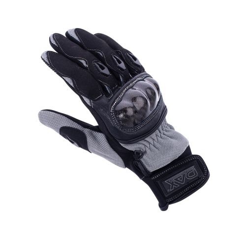 DAX Leather/Textile gloves, made of leather/amara 