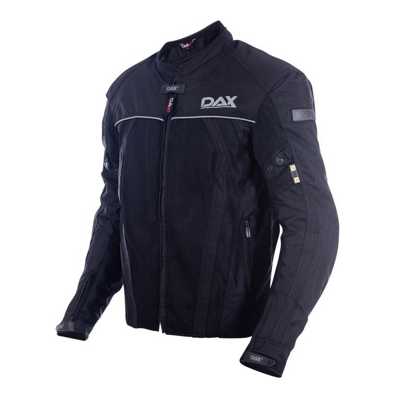 DAX pánská textilní bunda, černá, XL