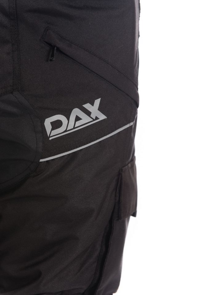 DAX pánské moto kalhoty, černé, XXL