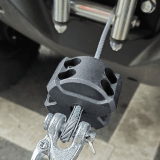 Doraz lana navijáku -černý