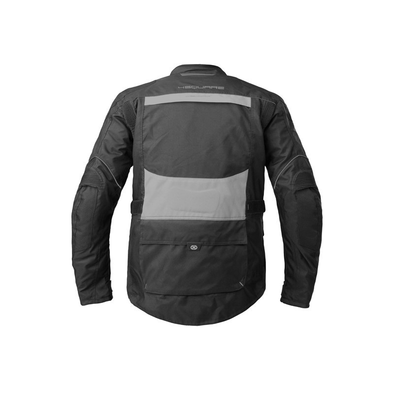 enduro bunda CLIMBER, 4SQUARE, pánská černo-šedá, 4XL