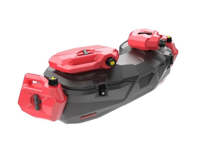 Kanystr Tesseract 5L na box X8-CARGO (červený)