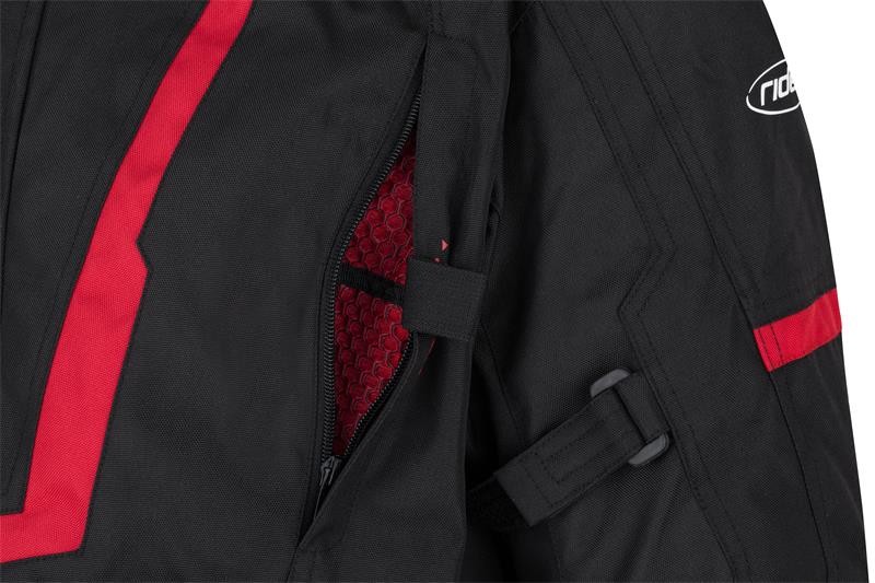 Komplet Jasper Adventure set - červený vel. XL