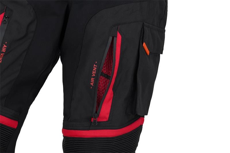 Komplet Jasper Adventure set - červený vel. XXL