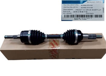 Levá přední poloosa