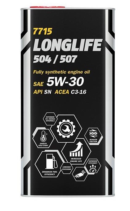 mannol olej longlife 5w-30 1l