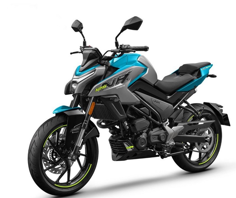 Motocykl CFMOTO 125NK E5+, Zephyr blue