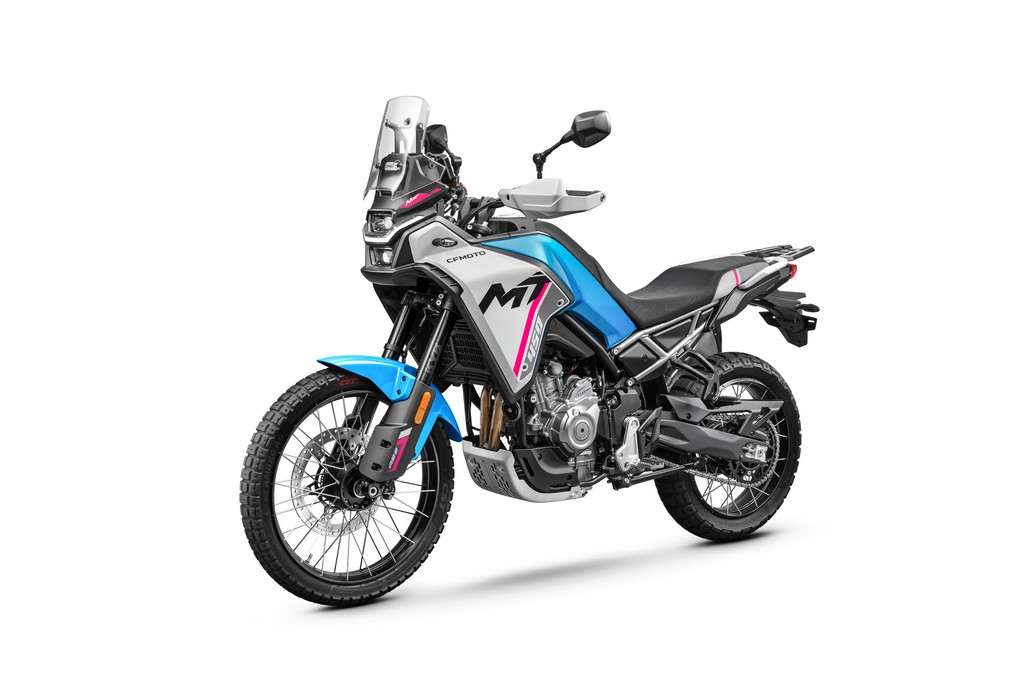 Motocykl CFMOTO 450MT-R modrá