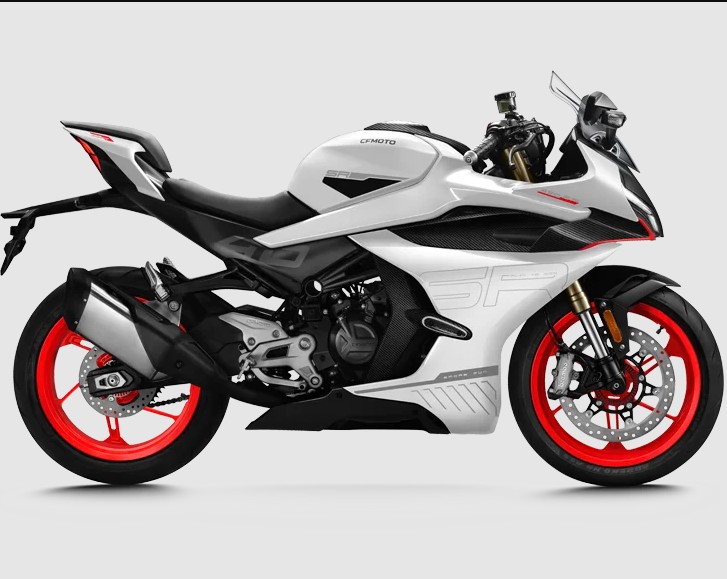 Motocykl CFMOTO 450SR E5+ - Nebula White
