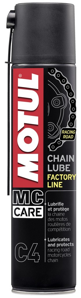 MOTUL mazivo na řetězy C4 CHAIN LUBE, 400 ml sprej