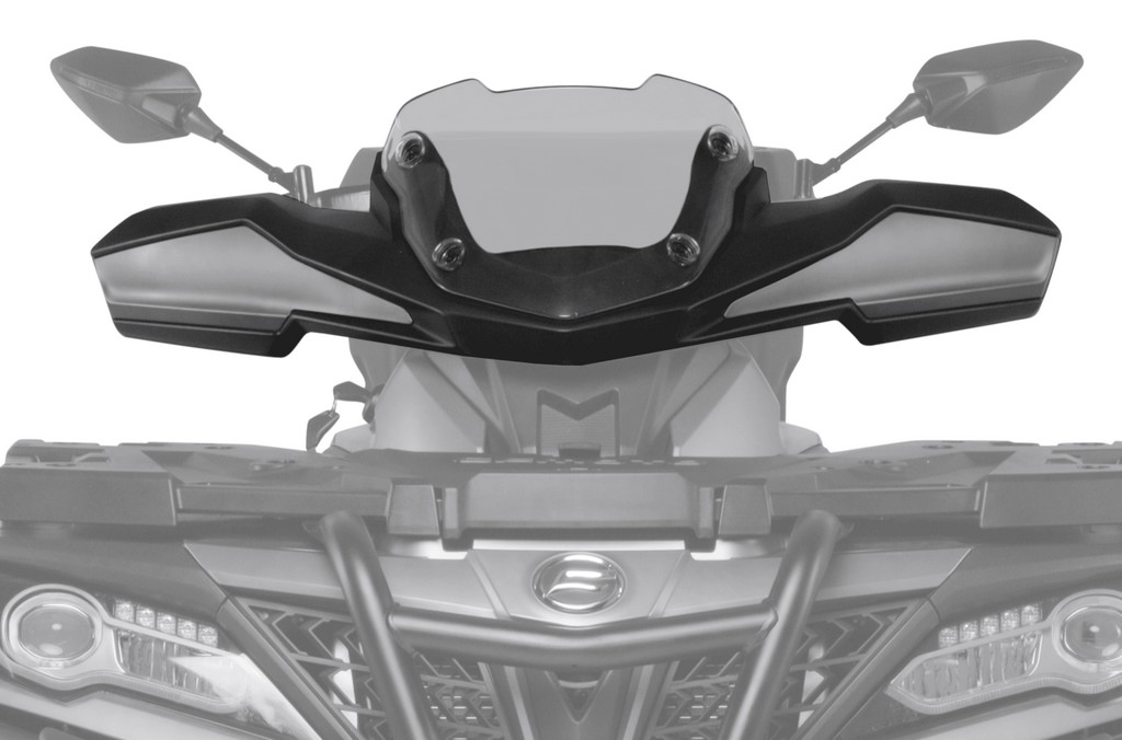 Plexi štít CFMOTO X1000/X850 Overland