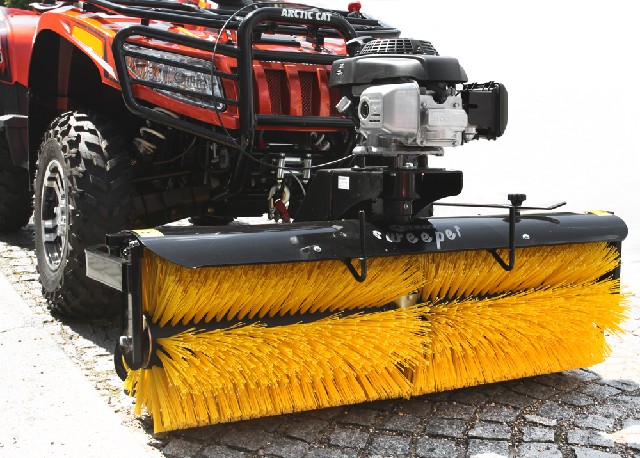 Profesional Sweeping brushes for ATV - UTV, engine HONDA