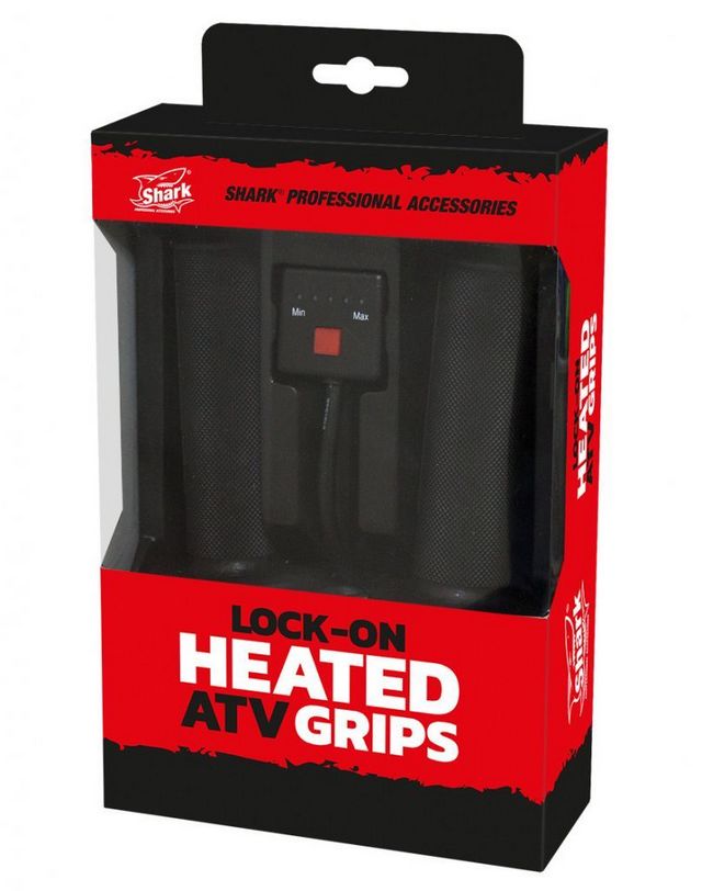 Shark vyhřívané gripy zamykací