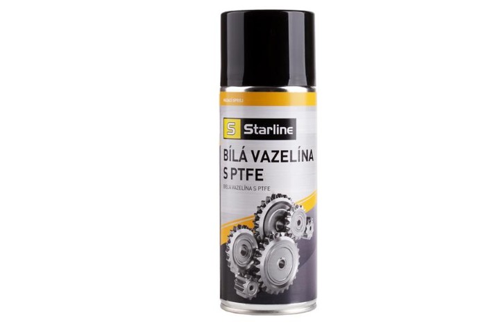 STARLINE Bílá vazelína s PTFE, sprej 300ml