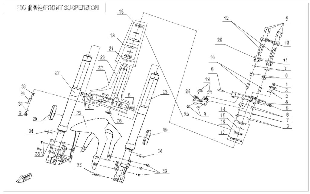 STEERING BEARING ASSY - ložisko řízení