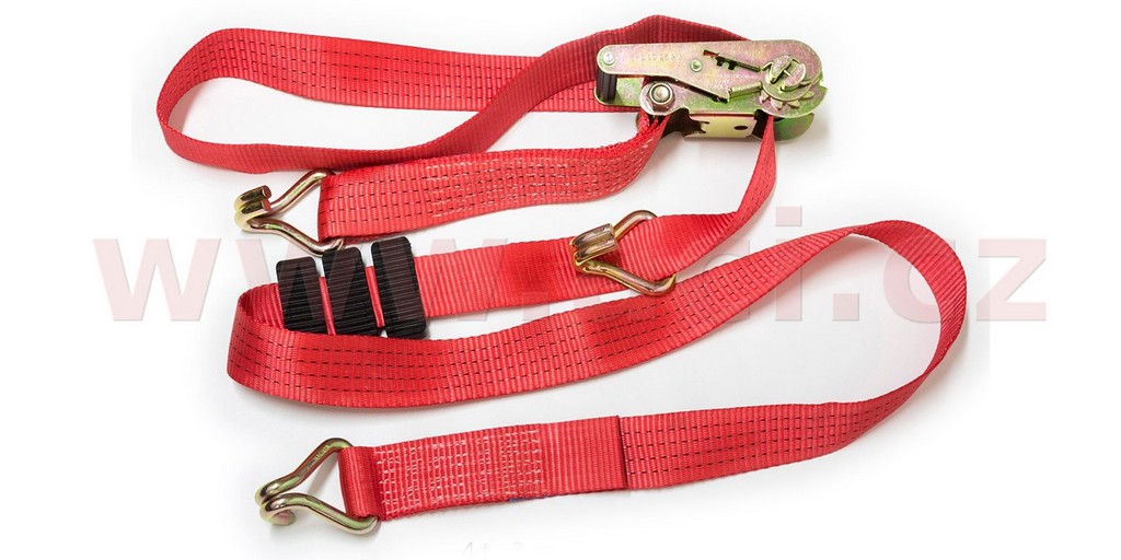 upínací popruhy pro uchycení vozidel přes kolo