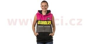 vesta RODEO, 101 RIDERS - ČR dámská (šedá/černá/růžová) M