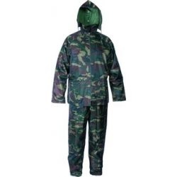 Voděodolný oblek PROFI, maskáčový vel. L